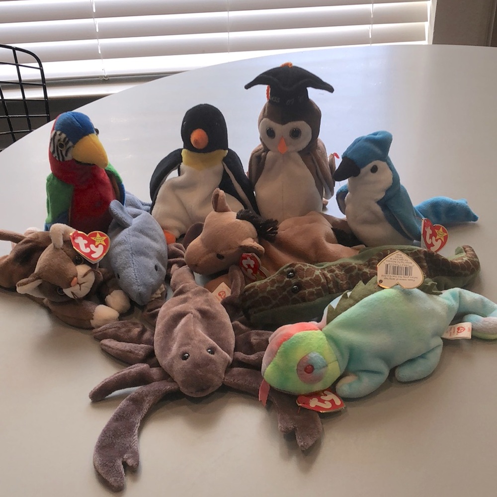 TY Beanie Babies (prices per item)